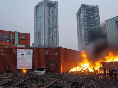 商贸物流火灾案例分析，企业风险防范的重要措施