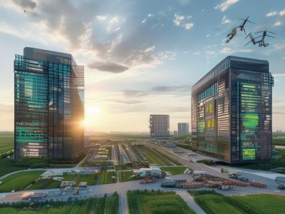 高阳农机商贸小镇，数字赋能，未来之都，成为农业与工业的融合之地