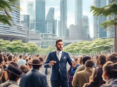 现代商贸服务园的讲话稿