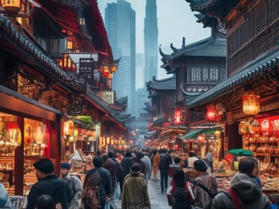 天工商贸城，文化与商业的交融