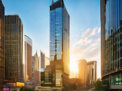 金阳商贸城作为城市中心的商业地标