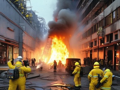 商贸物流城火灾，危机管理的关键挑战与应对策略