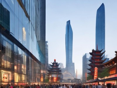 襄阳商贸城，高端现代与传统融合，成为襄阳商业的焦点。