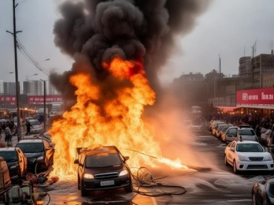 西南商贸城车辆自燃事件，救援与教训