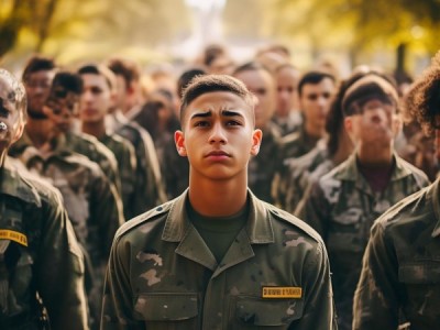 商服务学校军训，我们在 Different Paths寻找意义