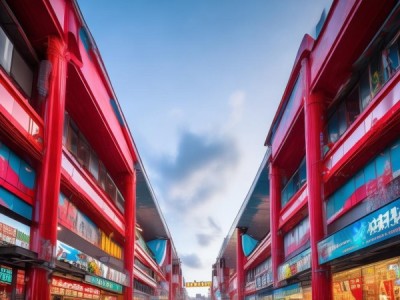 红旗商贸城，蓝色与红的商业崛起