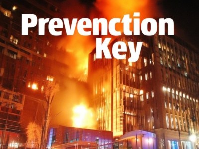 商贸场火灾，危机四伏，预防需在前——紧急信息发布