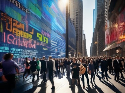 Numbers Meet Names at华尔街商贸广场