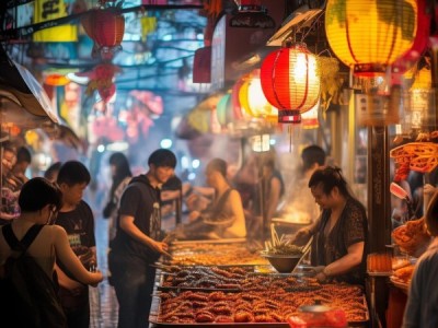 泰和商贸城烧烤夜市，休闲与享受的完美结合