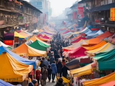 义乌商贸城秋冬时节，商贸新气象