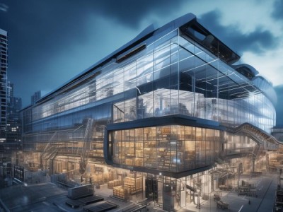 物流中心，构建高效商业空间的未来