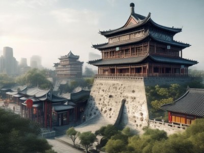 峡山现代商贸城项目，古寨古香，现代价值