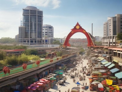 中缅商贸城，连接中缅经济合作的枢纽