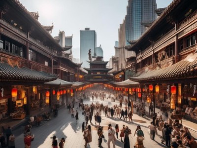 商贸文化广场，文化与商业的对话