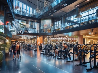 商贸城健身，高端运动体验，商业生活方式的完美结合
