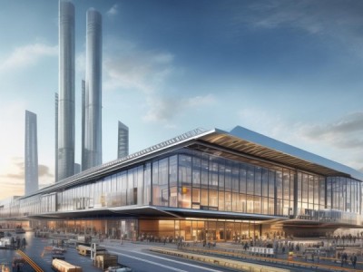 新区商贸物流项目助力区域经济发展高质量发展。