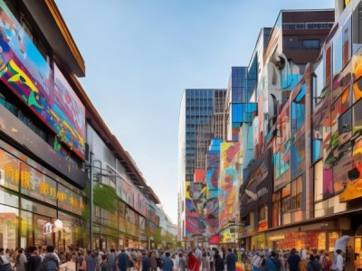 潞城商贸广场，商业与艺术的完美融合