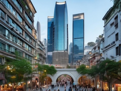 桥南街道三江商贸城，城市新地标与商业价值的碰撞