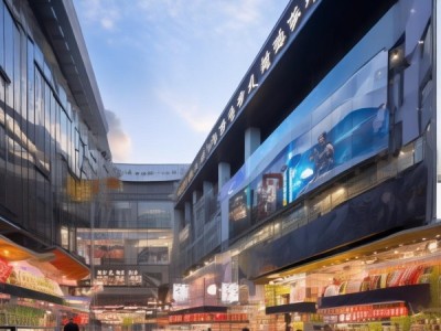 邯郸电视台新闻商贸城，新时代商业空间的创新与活力