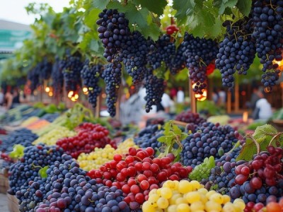 葡萄商贸广场，葡萄种植与贸易的枢纽