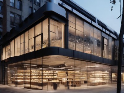 商业区原创设计，从平淡到优雅，以某超市为例——让商业更优雅