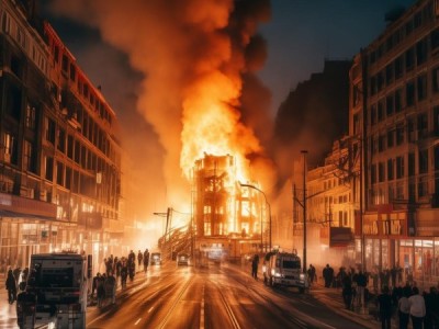 商贸城火灾视频案例，警示建筑商在安全经营中的重要性