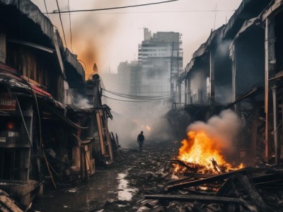 商贸城火灾视频警示案例——灾难性案例