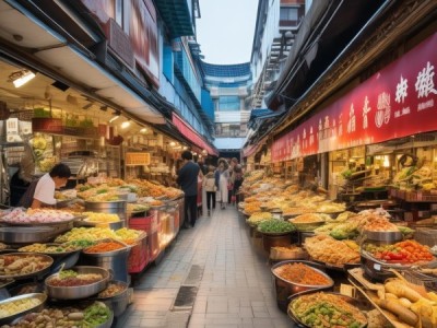 岳阳国际商贸城美食与商业的完美融合