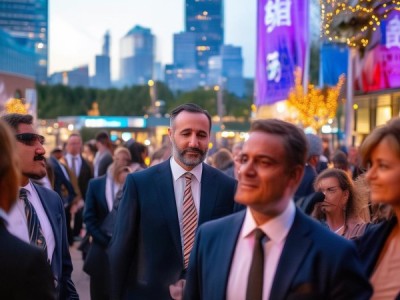 天水新闻，西北商贸城物业迎新活动，吸引商界领袖参与