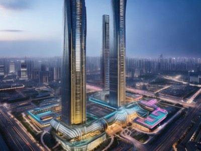 汉口北国际商贸城，未来之都的现代新地标