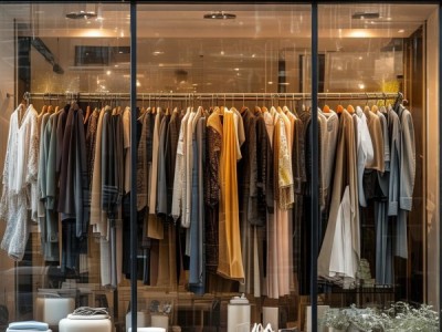 设计时尚的服装橱窗，选择与管理的艺术