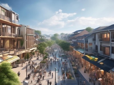 乡镇商贸中心改造升级，推动新经济高质量发展之路