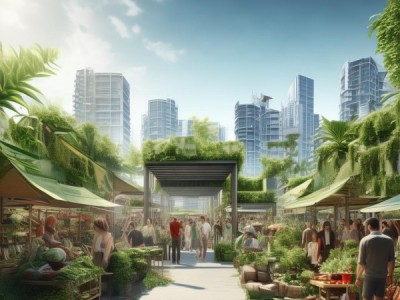 绿色经济，绿色商贸服务，助力高质量发展