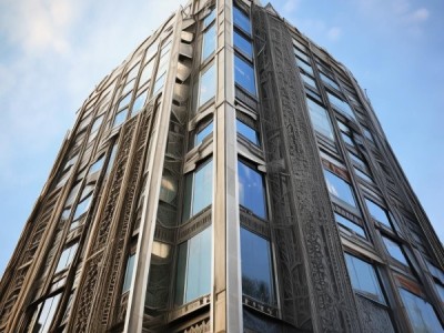 商贸楼，建筑美学与视觉盛宴的完美结合