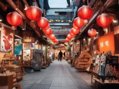 浙江金华商贸城，商业与艺术的融合艺术空间