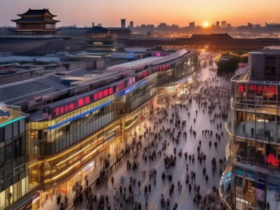 西安商贸城，商业活力与城市变迁的对比