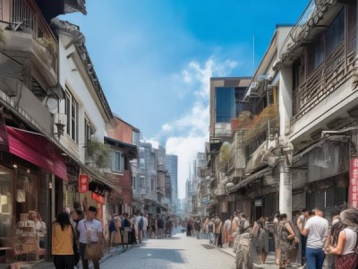 沭阳蓝天商贸街，城市更新的见证——城市更新中的城市故事