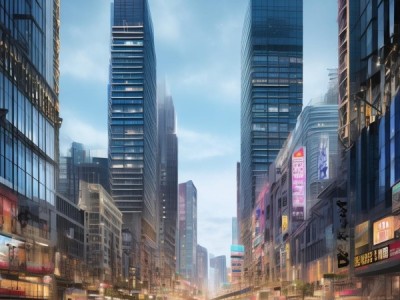 新港商贸城，城市活力的象征与商业创新的象征