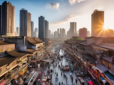 经济转型的窗口，哈阳商贸城