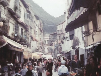 商贸街，视觉盛宴，商业广告的完美呈现