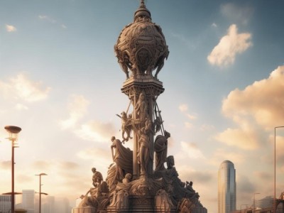 商贸服务业中的象征，帝国主义精神