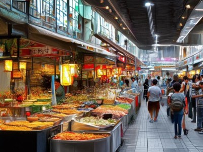 商贸城，品质生活，美食盛宴