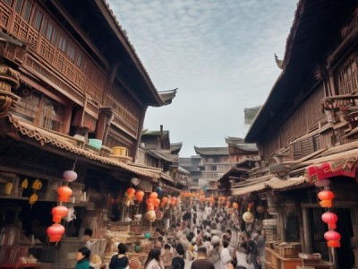 重庆巴蜀商贸城，巴蜀风情的商业中心