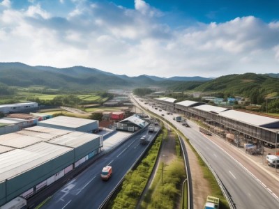 国道两侧物流商贸服务助力区域经济发展