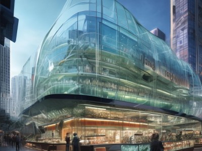 玻璃口杯商贸城，商业中心的未来机遇