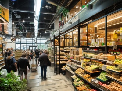 超市，商贸服务的中心与伙伴