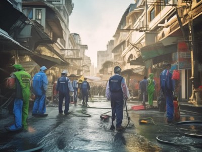 国际商贸城卫生整治创新实践，重塑商业环境