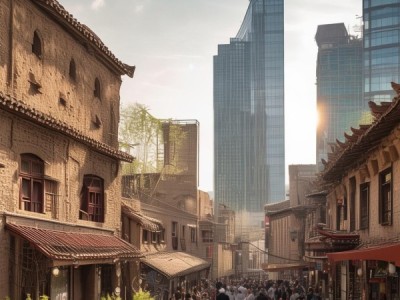 兰州中川商贸街，历史与现代的交汇