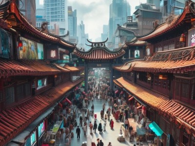 马王堆商贸城，历史与现代的对话