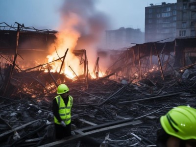 贵阳商贸火灾现场搜索与救援进展